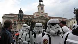 La Legión 501 en la Puerta del Sol