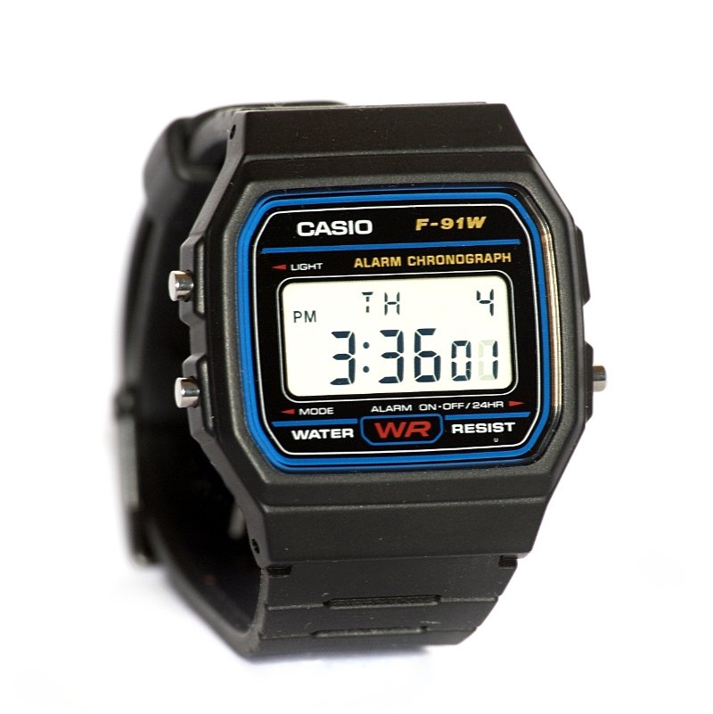 Descarga Cesta Orador El reloj Casio F91W . Uno de los mejores relojes del mundo