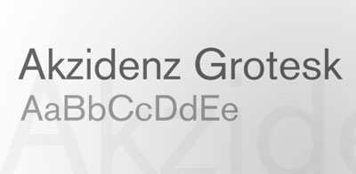 Akzidenz-Grotesk
