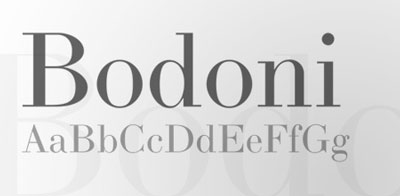 Bodoni