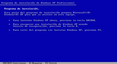 Que hacer si Windows XP no arranca? - HERMANO_TEMBLÓN