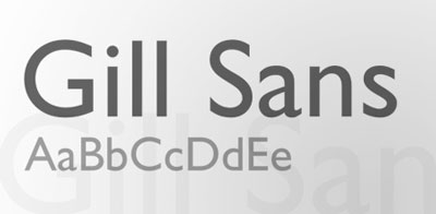 Gill-Sans