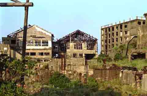 Gunkanjima edificios